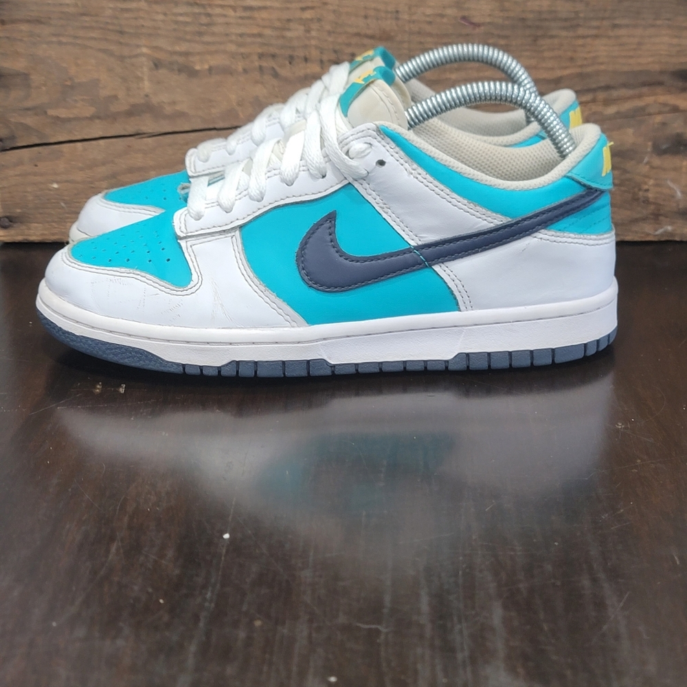 Nike Dunk Low 'Dusty Cactus/Thunder Blue' (Wmms 7 / Youth 5.5) Fast Shipper